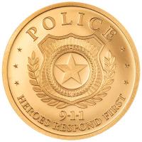 Cook Islands - 10 CID First Responders: Police - 1g Gold PP