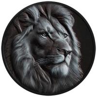 Cook Island - 5 CID Black and White Lion 2026 - 1 Oz Silber Obsidian Black