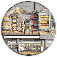 Cook Island - 10 CID 3 Ebenen (Levels) Japans 2026 - 2 Oz Silber Black Proof Color