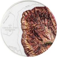Cook Islands - 25 CID Topographie: Bryce Canyon 2026 - 5 Oz Silber PP Color