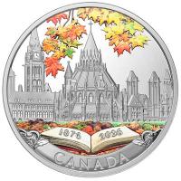 Kanada - 20 CAD Parlamentsbibliothek 150. Jahrestag 2026 - 1 Oz Silber PP Color