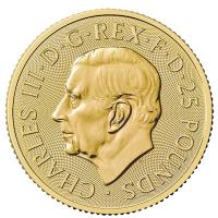 Großbritannien 25 GBP Tudor Beasts (10.) The Seymour Panther 2026 1/4 Oz Gold Rückseite
