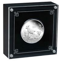 Australien - 1 AUD Lunar III Ziege 2027 - 1 Oz Silber PP