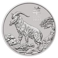 Australien 100 AUD Lunar III Ziege 2027 1 Oz Platin