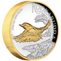Australien - 2 AUD Kookaburra 2026 - 2 Oz Silber PP Gilded