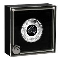 Australien - 1 AUD Great Southern Land Nachtaktive Fauna Matrix Opal 2026 - 1 Oz Silber PP