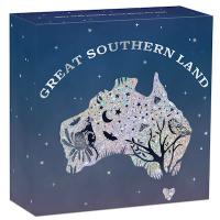 Australien - 1 AUD Great Southern Land Nachtaktive Fauna Matrix Opal 2026 - 1 Oz Silber PP