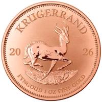 Südafrika - Krügerrand 6-Coin Satz 2026 - 1,92 Oz Gold Reverse Proof