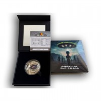 Kamerun - 2.000 Francs Alien Auge (Alien Eye) 2026 - 2 Oz Silber UHR Antik