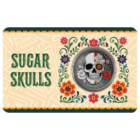 Kamerun - 500 Francs Sugar Skulls Rose & Bone 2026 - 1/4 Oz Silber Blister