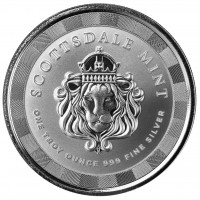 Scottsdale Mint Halloween: Jack-O´-Lantern 2026 1 Oz Silber Color Rückseite