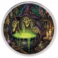 Scottsdale Mint - Halloween: Witch`s Brew 2026 - 1 Oz Silber Color
