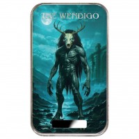Scottsdale Mint - Monster Collection: Wendigo 2026 - 1 Oz Silber Color