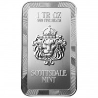 Scottsdale Mint Monster Collection: Boogieman 2026 1 Oz Silber Color Rückseite