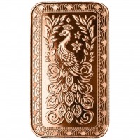 Scottsdale Mint - Marquee Peacock Kupferbarren - 1 Oz Kupfer