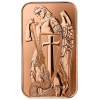 Scottsdale Mint - Erzengel Michael/ Archangel Michael Kupferbarren - 1 Oz Kupfer
