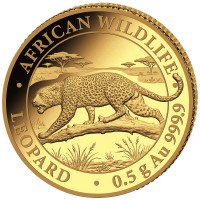 Somalia - 20 Shillings Leopard 2026 - 0,5g Gold