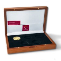 Österreich Sammlerbox für Mythen, Schätze und Legenden 100 Euro Gold Rückseite