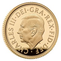 Großbritannien The Half Sovereign 2027 Gold PP Rückseite