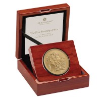 Großbritannien - The Five Sovereign Piece 2027 - Gold BU