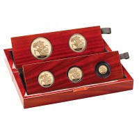 Großbritannien Sovereign Five Coin Set 2027 Gold PP