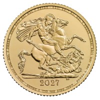 Großbritannien Half Sovereign 2027 3,66g Gold BU