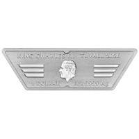 Australien 1 AUD Top Gun 40. Jubiläum Logo 2026 1 Oz Silber Color Rückseite