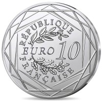 Frankreich 10 EUR Herr der Ringe(TM) Legolas und Gimli 2026 Silber Rückseite