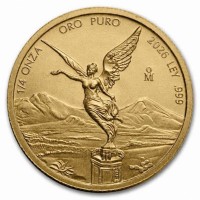 Mexiko Libertad Siegesgöttin 2026 1/4 Oz Gold