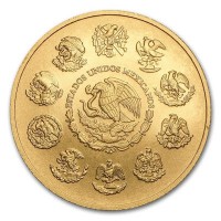 Mexiko Libertad Siegesgöttin 2026 1 Oz Gold Rückseite