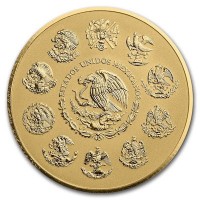 Mexiko Libertad Siegesgöttin 2026 1 Oz Gold Reverse Proof Rückseite