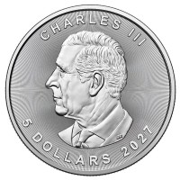 Kanada - 5 CAD Treasured Maple Leaf Year of the Goat 2027 - 1 Oz Silber