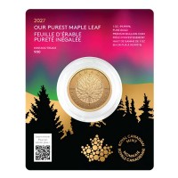 Kanada - 200 CAD Purest Maple Leaf 2027 - 1 Oz Gold Reverse Proof