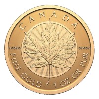 Kanada - 200 CAD Purest Maple Leaf 2027 - 1 Oz Gold Reverse Proof