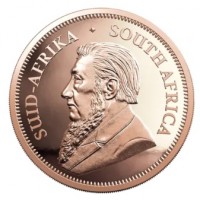 Südafrika Krügerrand 2026 2 Oz Gold Proof Rückseite