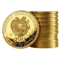 Armenien -  Arche Noah 2026 - 1g Gold