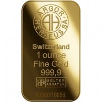 Goldbarren Argor-Heraeus Lunar Jahr der Ziege 2027 1 Oz Gold Rückseite