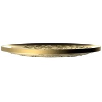 Australien 100 AUD RAM Lunar Ziege 2027 1 Oz Gold (PP, Gewölbt) Rückseite