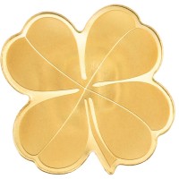 Cook Islands 5 CID Golden Highlights: Kleeblatt 2026 0,5g Gold