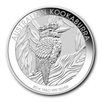 Australien - 30 AUD Kookaburra 2014 - 1 KG Silber