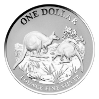 Australien - 1 AUD Silver Kangaroo 2014 - 1 Oz Silber