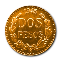 Mexiko - 2 Pesos 1/5 Hildalgo - 1,5g Gold