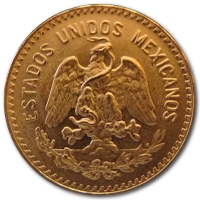 Mexiko 10 Pesos Hildalgo 7,50g Gold Rückseite