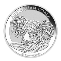 Australien - 1 AUD Koala 2014 - 1 Oz Silber