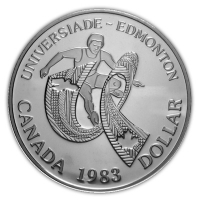 Kanada - 1 CAD - Diverse Motive 1971-1991 - 11,66g Silber