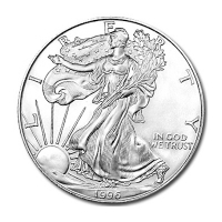 USA 1 USD Silver Eagle 1996 1 Oz Silber