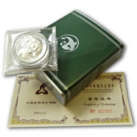China - 100 Yuan Panda 2004 - 1/2 Oz Palladium