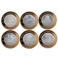 Mexiko - Numismatic Heritage Ausgabe 2013 - 6 * 0,5 Oz Silber