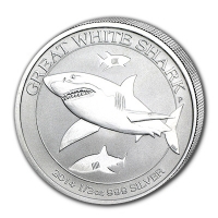 Australien - 0,5 AUD Great White Shark 2014 - 1/2 Oz Silber