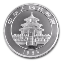 China - 10 Yuan Panda 1995 - 1 Oz Silber